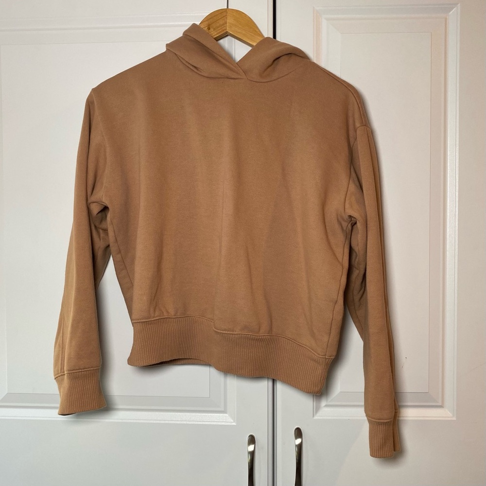 a new day Women's Camel Hoodie Sweater